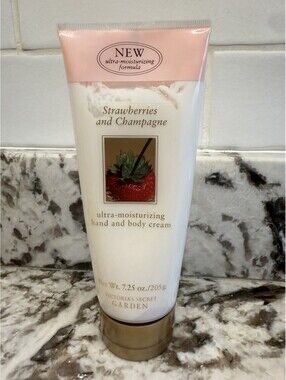 Victoria's Secret Garden Strawberries & Champagne Ultra-moisturizing Cream